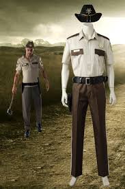 The Walking Dead Season 1 Rick Cosplay Costume
