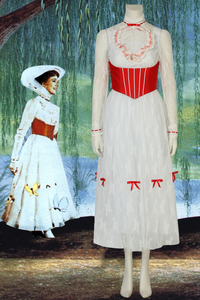 Film Mary Poppins Mary Cosplay Costume