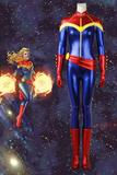 Ms. Marvel Captain Marvel Carol Danvers Cosplay Costume With Boots