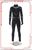 [In Stock]Marvel Captain America: Civil War Black Panther T'Challa Cosplay Costume(No Boots)