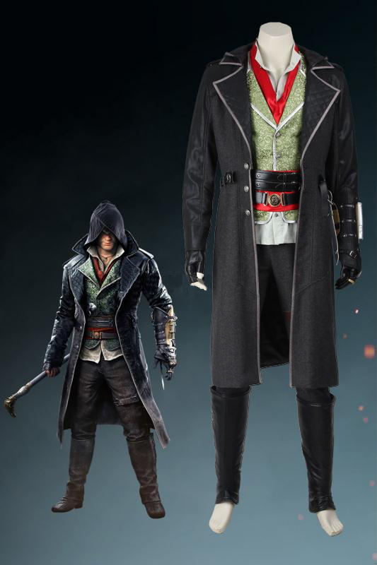 Assassin's Creed Syndicate Jacob Frye Cosplay Costume