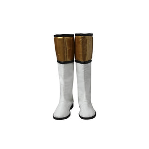 Power Rangers White Ranger Tommy Oliver Cosplay Boots