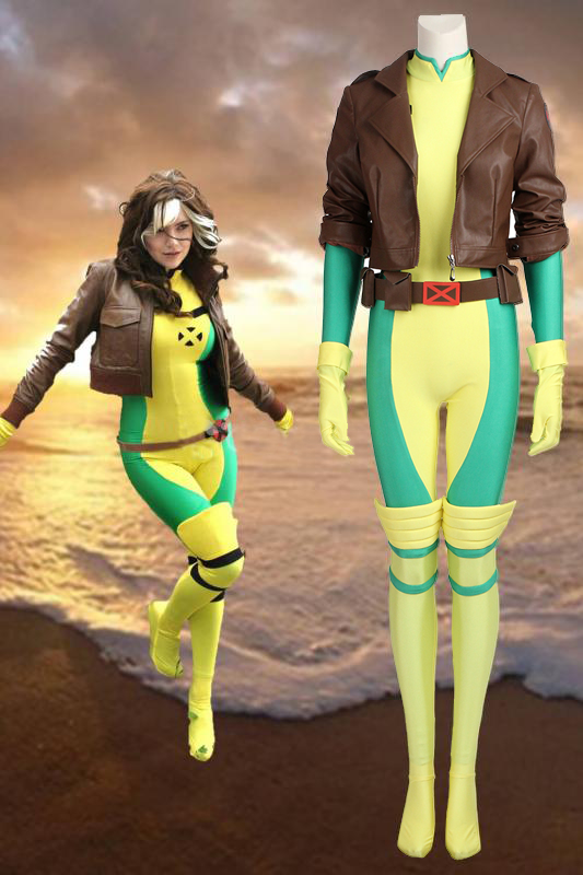 Marvel The Avengers Annual X-Men X Men Rogue Anna Marie Cosplay Costume