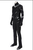[In Stock]Marvel Captain America: Civil War Black Panther T'Challa Cosplay Costume(No Boots)