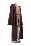 Star Wars Jedi Knight Obi-Wan Kenobi Cosplay Costume With Cloak