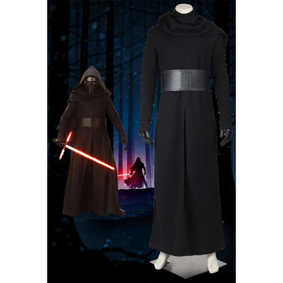 Star Wars VII The Force Awakens Kylo Ren Cosplay Costume