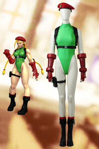 Street Fighter V Cammy White Cosplay Costume With Boots