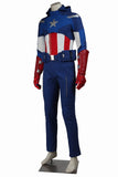 The Avengers 1 Captain America Steven Rogers Cosplay Costume