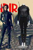 The Hunger Games Mocking Jay Part 1 Katniss Everdeen Cosplay Costume Black