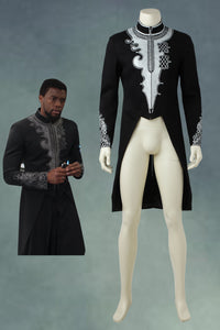 2018 Black Panther T'Challa Cosplay Coat